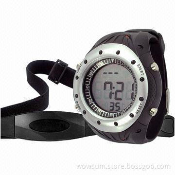 Fitness Sports Heart Rate Monitor with Calories and Fat Burned
